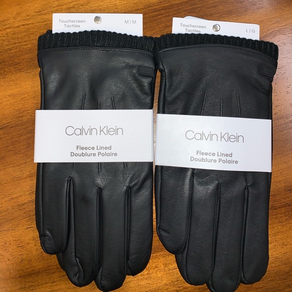 calvin klein men's gloves